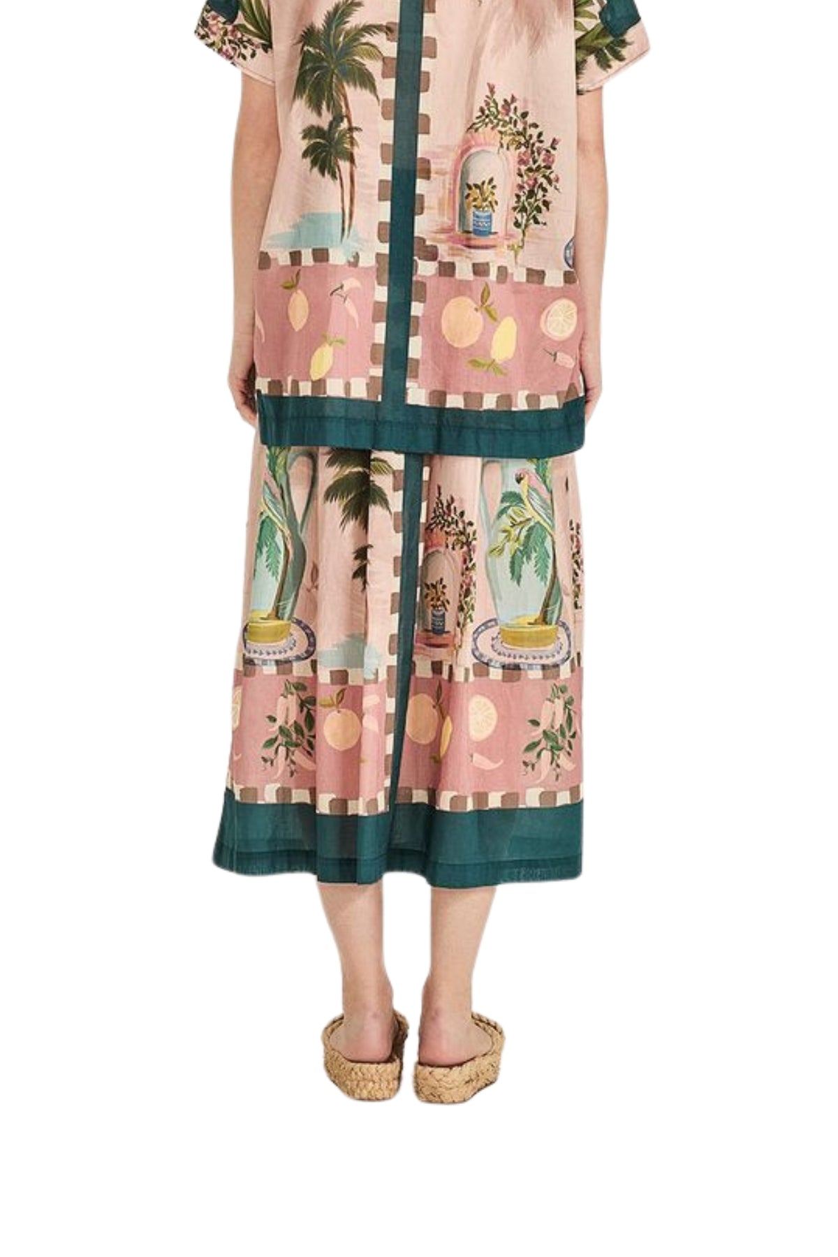 Florine Skirt - Green Multi