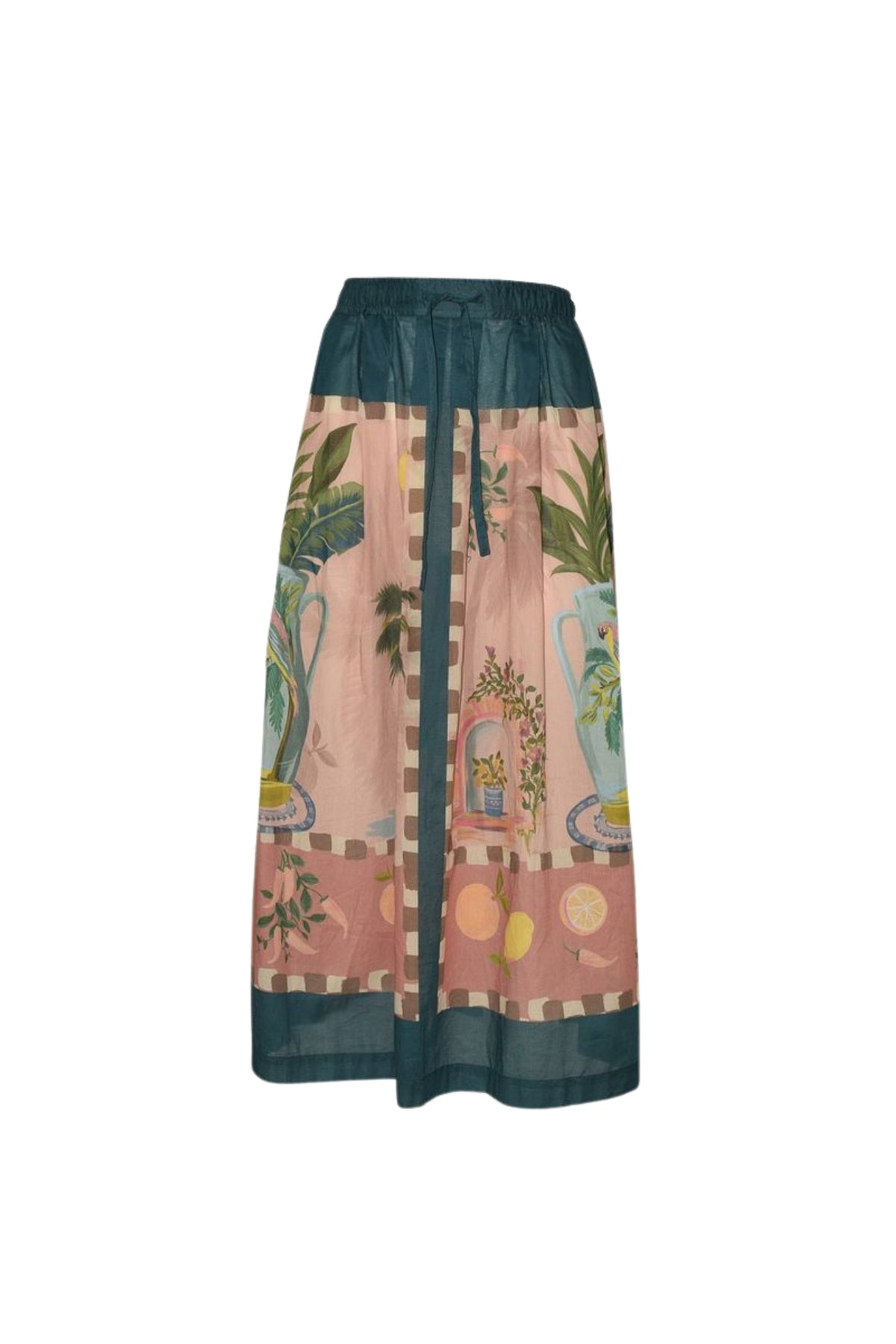 Florine Skirt - Green Multi
