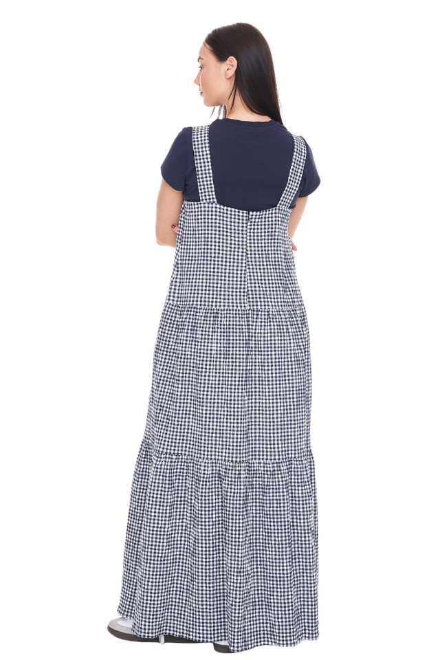 Catalina Freida Maxidress - Navy/Chalk