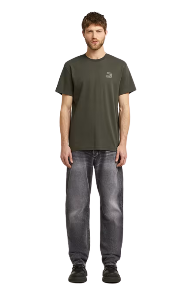 Chest Logo R Tee - Asfalt