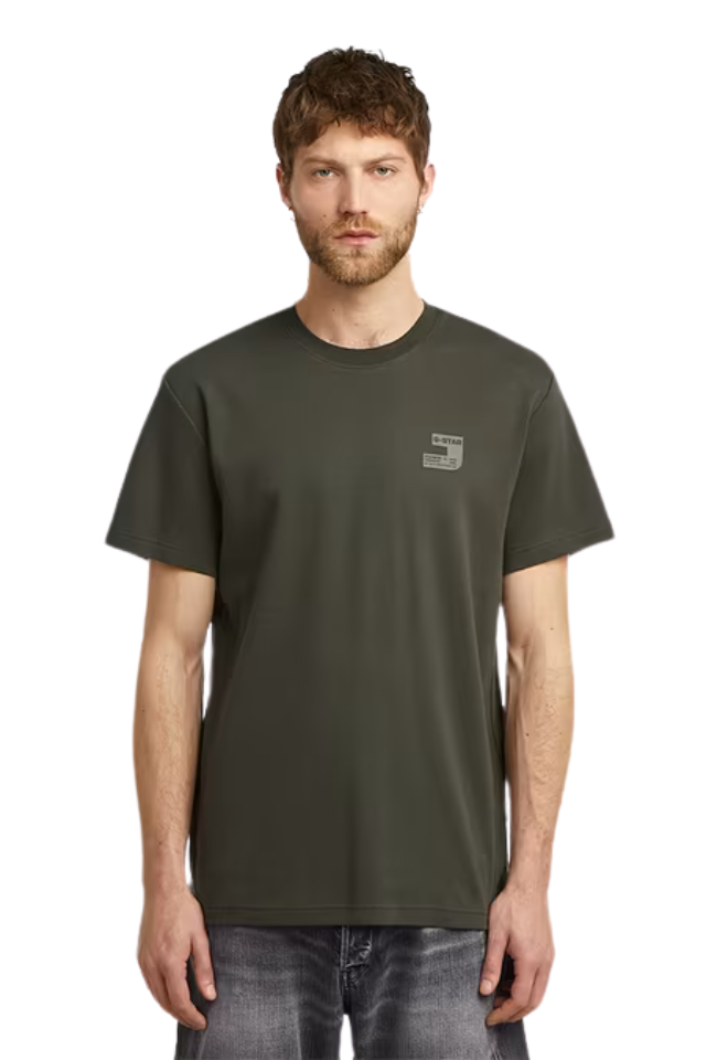 Chest Logo R Tee - Asfalt