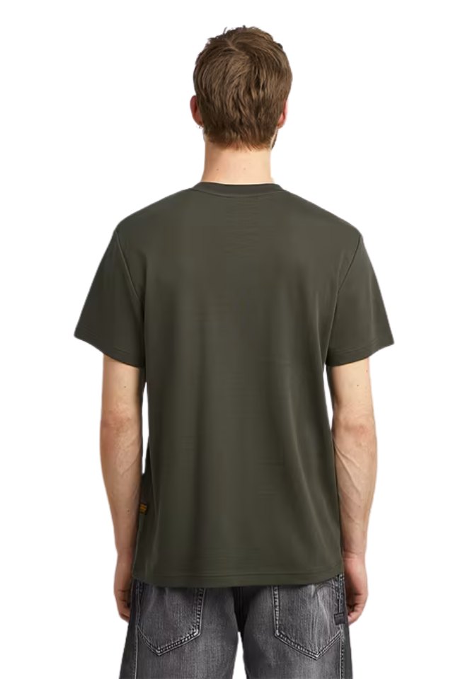 Chest Logo R Tee - Asfalt