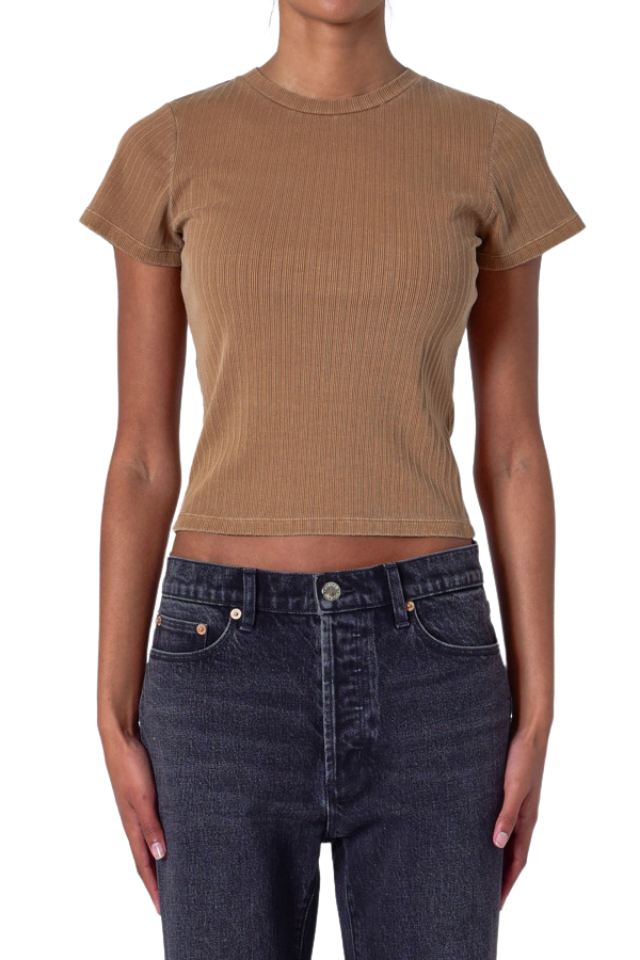 Classic Tee Rib - Teddy