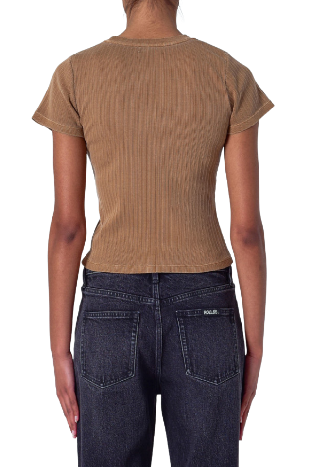 Classic Tee Rib - Teddy