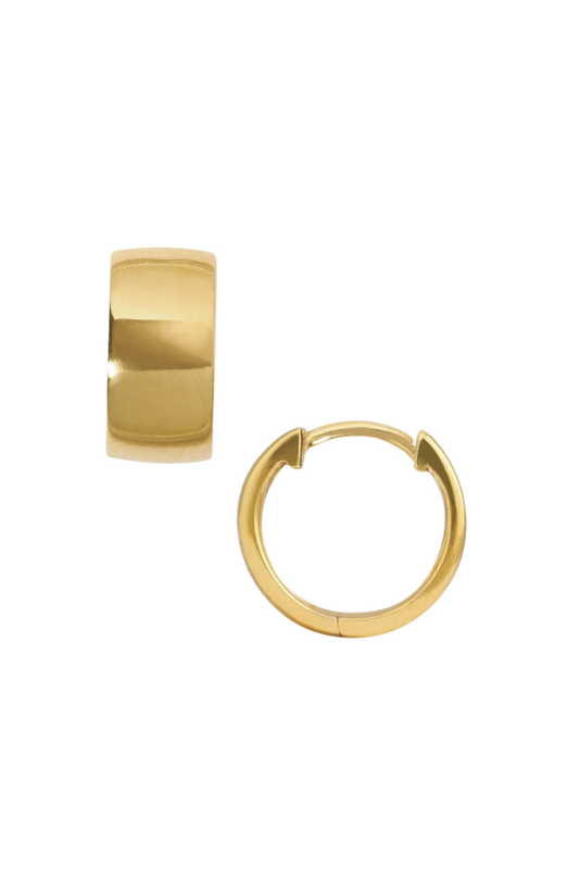 Nyla Hoops - Gold Vermeil