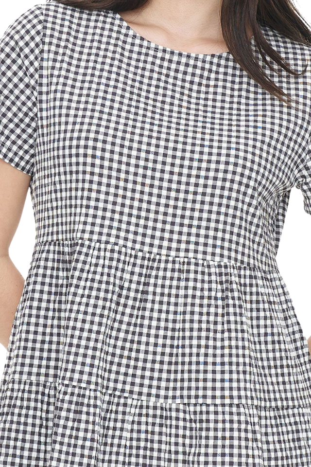 Catalina Milly Dress Black/Ivory