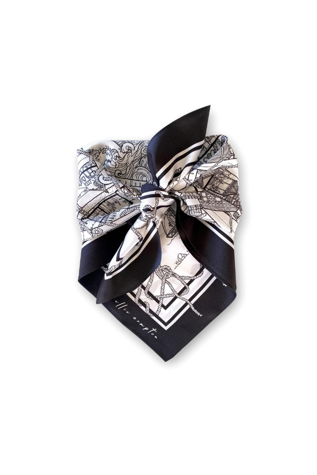 The Compton Petite Silk Scarf