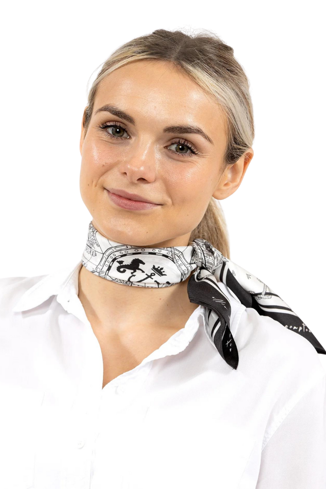 The Compton Petite Silk Scarf