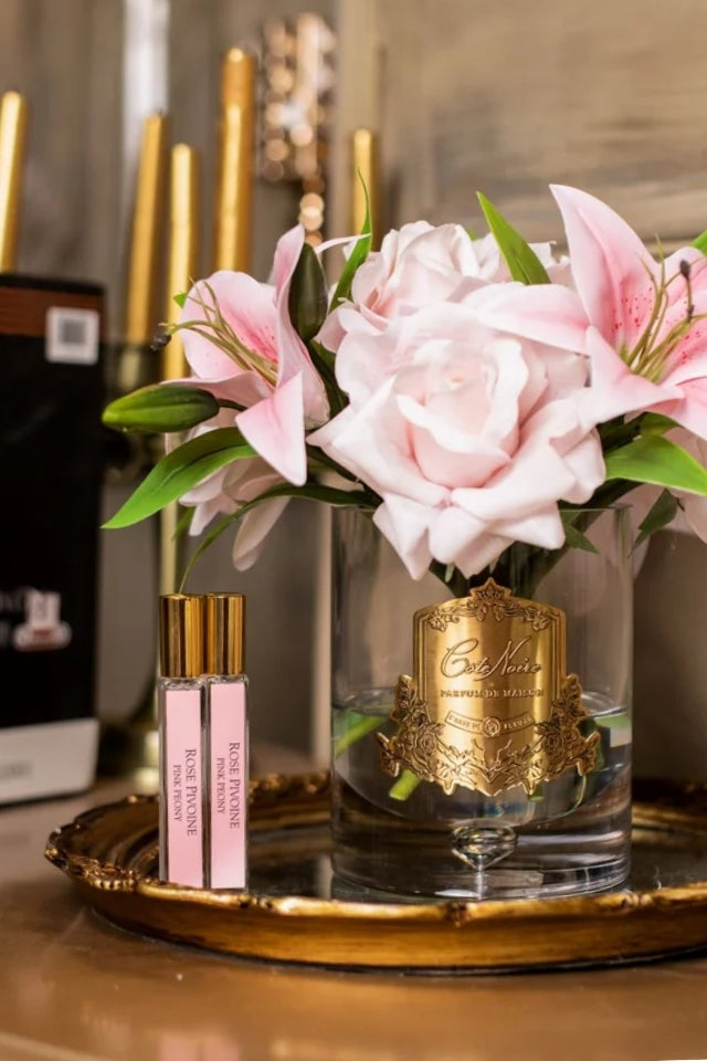 Luxury Lilies & Roses - Pink