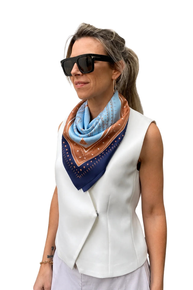 The DH X Ellie Compton Lawrie SIlk Scarf