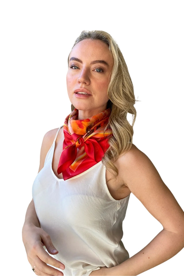 The DH x Jackie Green Sweet As Silk Scarf