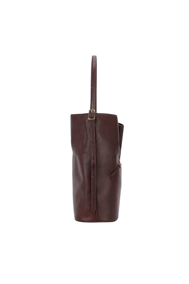 Clippity Tote - Dark Cherry