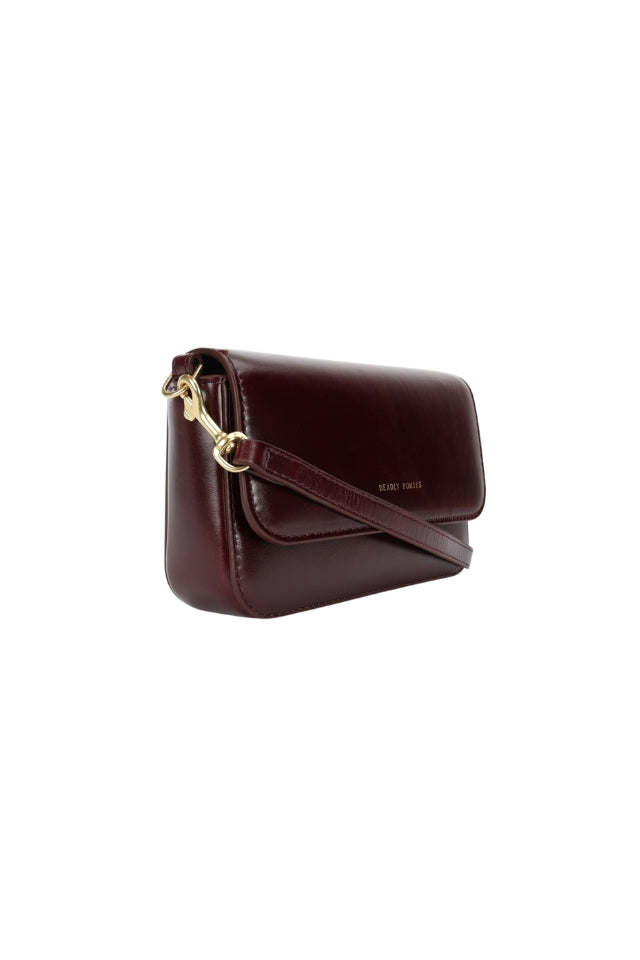 D Rex Clutch - Dark Cherry Gloss