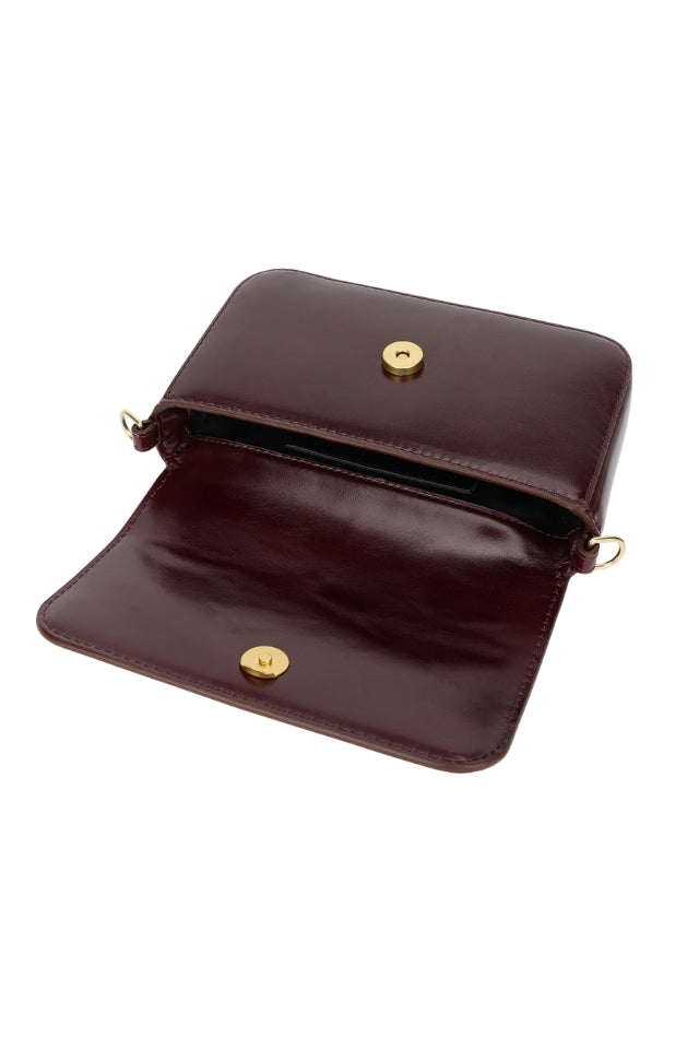 D Rex Clutch - Dark Cherry Gloss