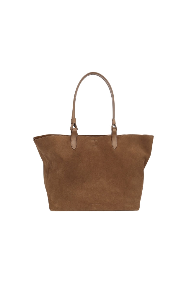Large Bandit Tote - Hazel Suede