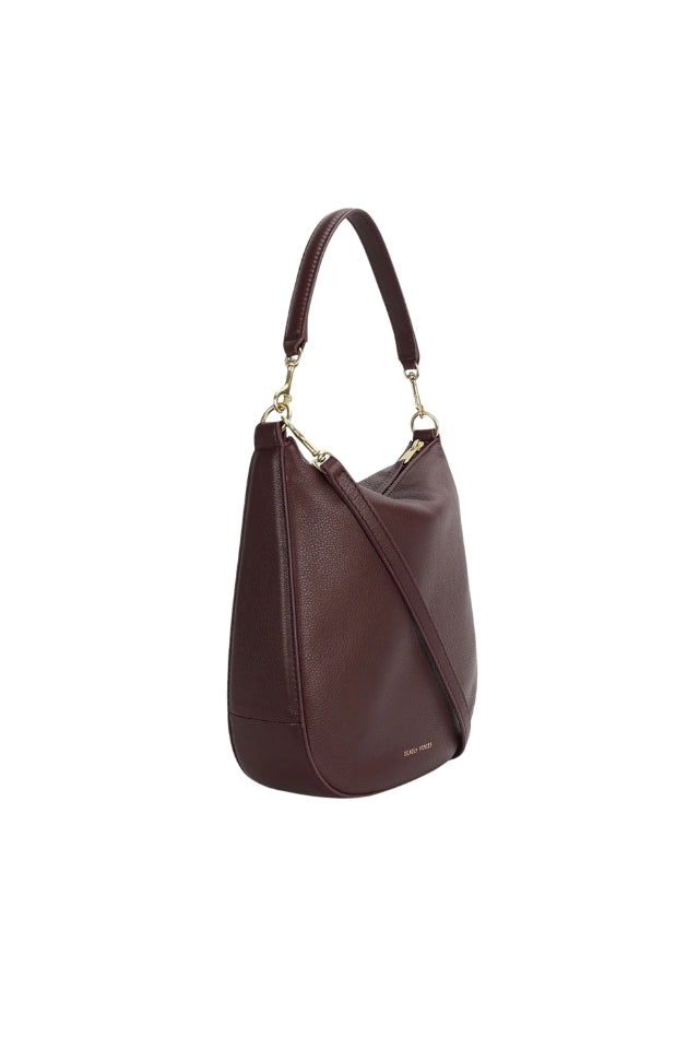 Medium Sling Bag - Dark Cherry