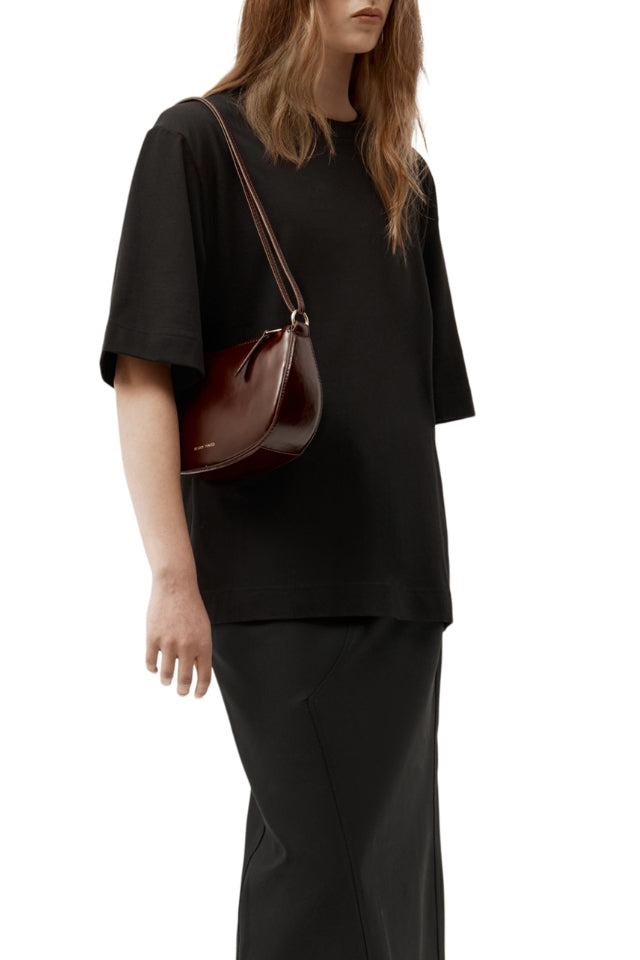 Mini Sling Bag - Dark Cherry Gloss