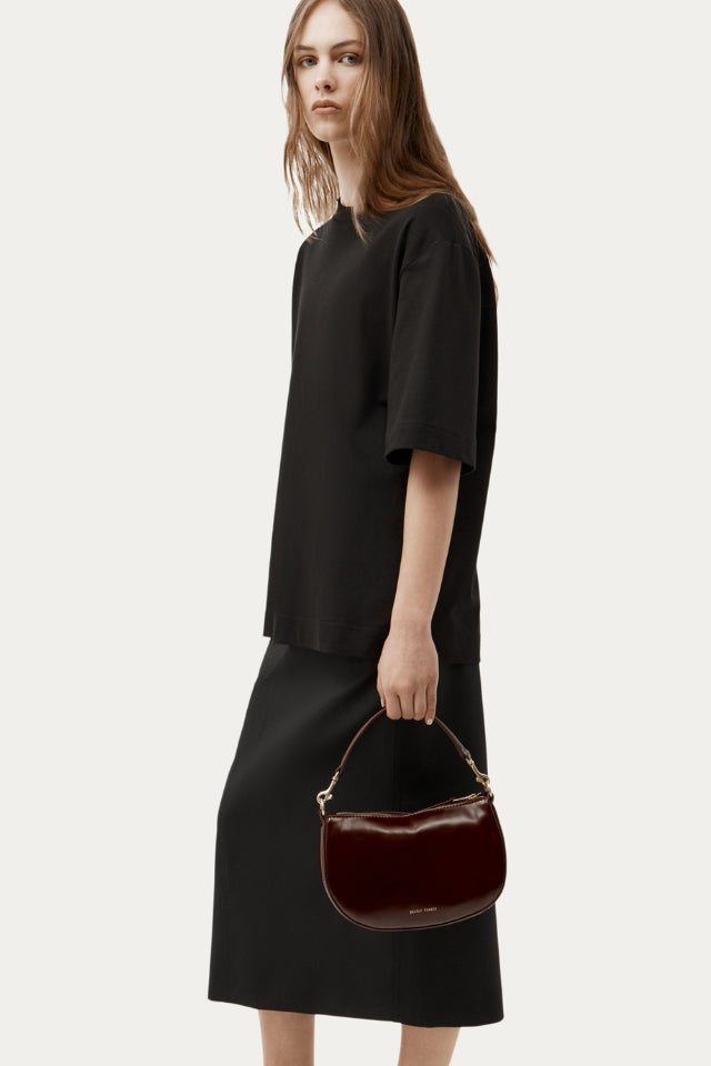 Mini Sling Bag - Dark Cherry Gloss