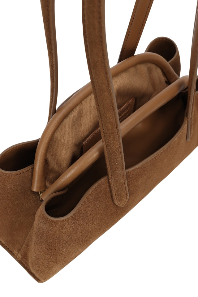 Mini Vault Tote - Hazel Suede