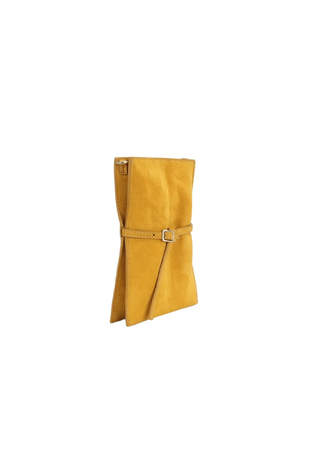 Penny Phone Pouch - Sunflower Nubuck