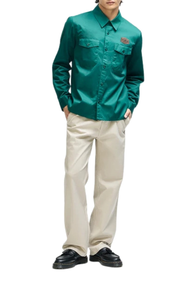 Service LS Shirt - Racing Green