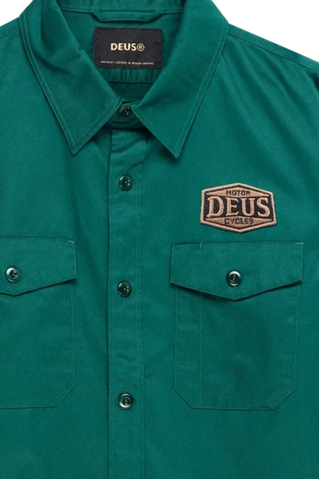 Service LS Shirt - Racing Green