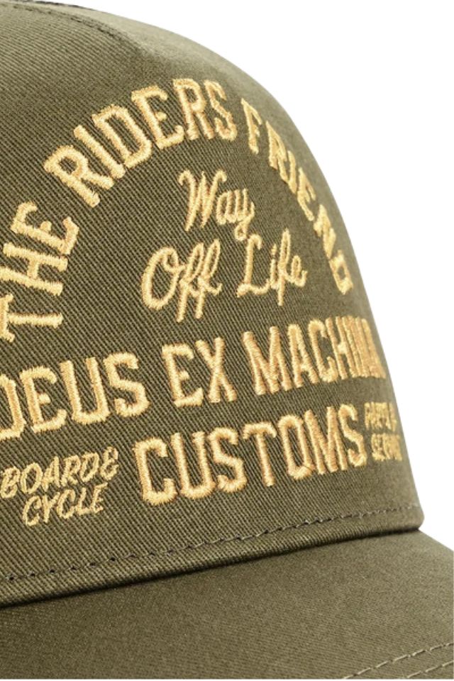 Shook Ones Trucker - Olive Green