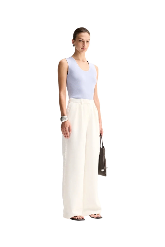 Hayes Knit Top - Pale Blue