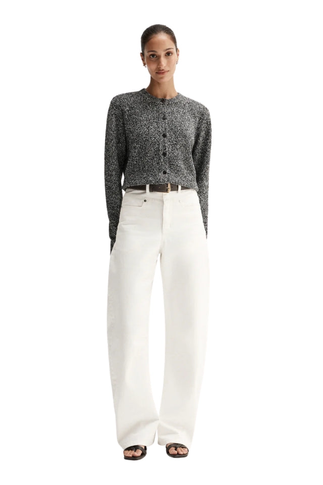 Marnie Knit Cardigan - Black Mix