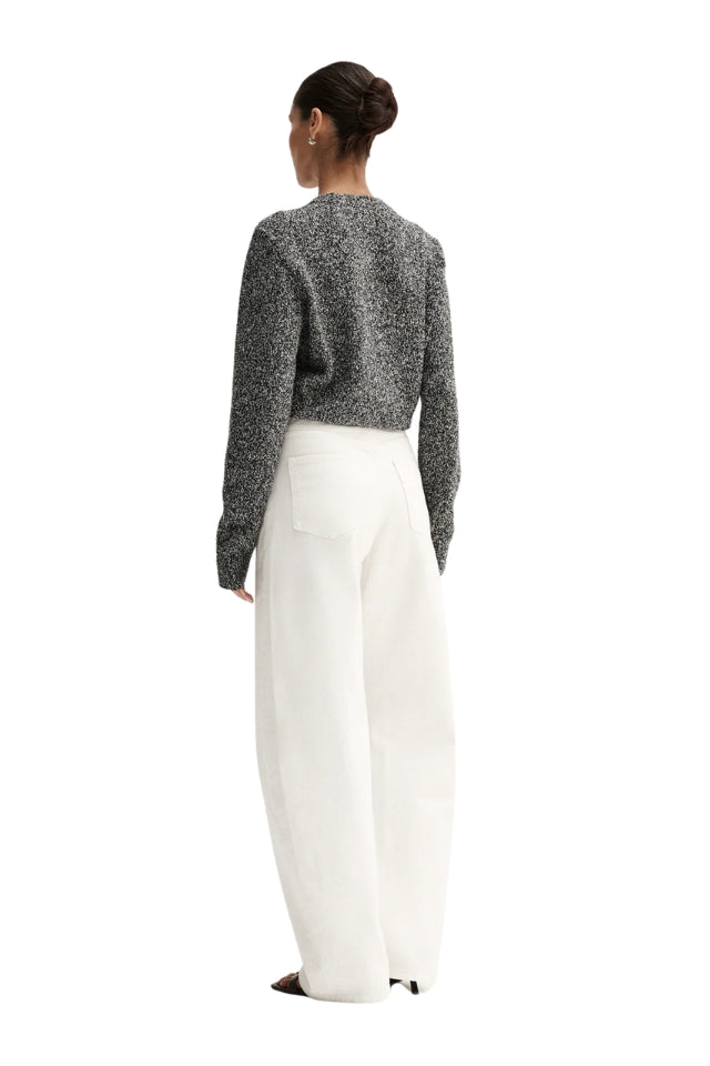 Marnie Knit Cardigan - Black Mix