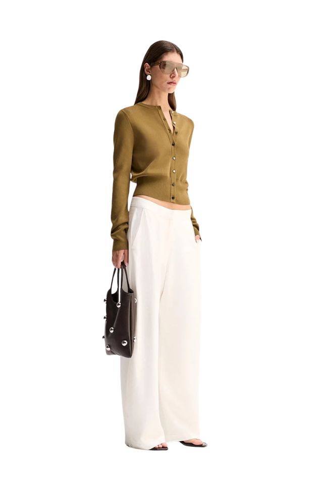 Penny Knit Cardigan - Moss