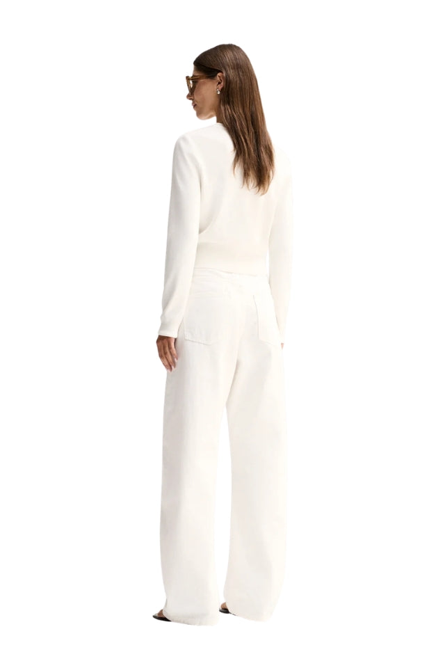 Penny Knit Cardigan - White