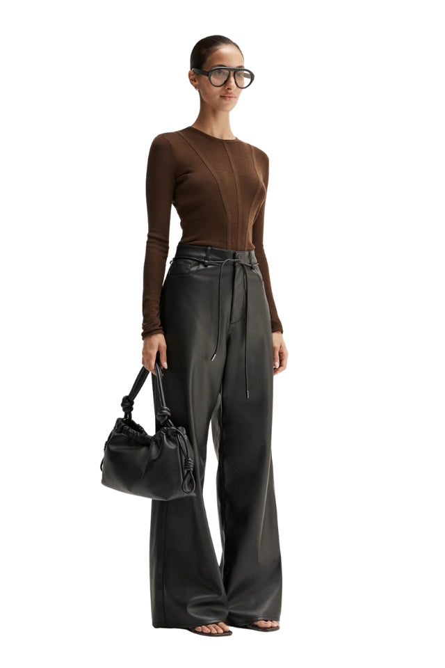 Silia Knit Top - Tan
