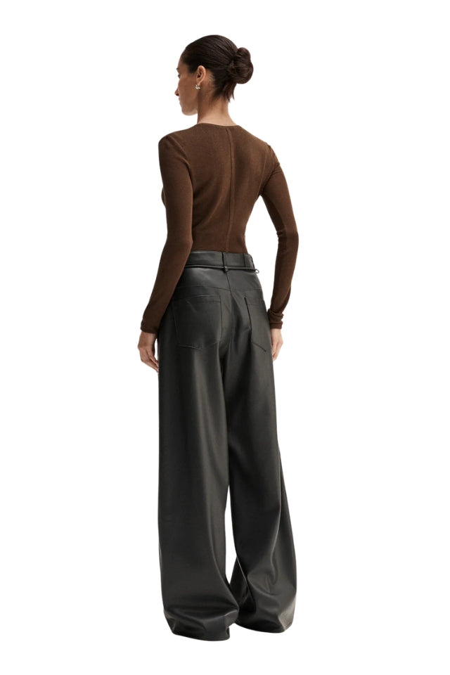 Silia Knit Top - Tan