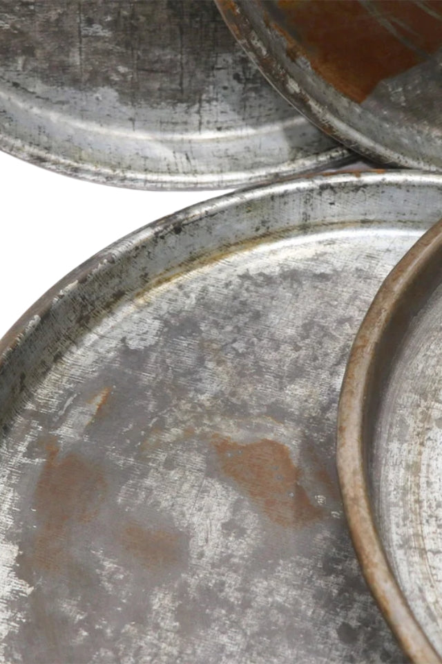 Flint Round Platter - Beige