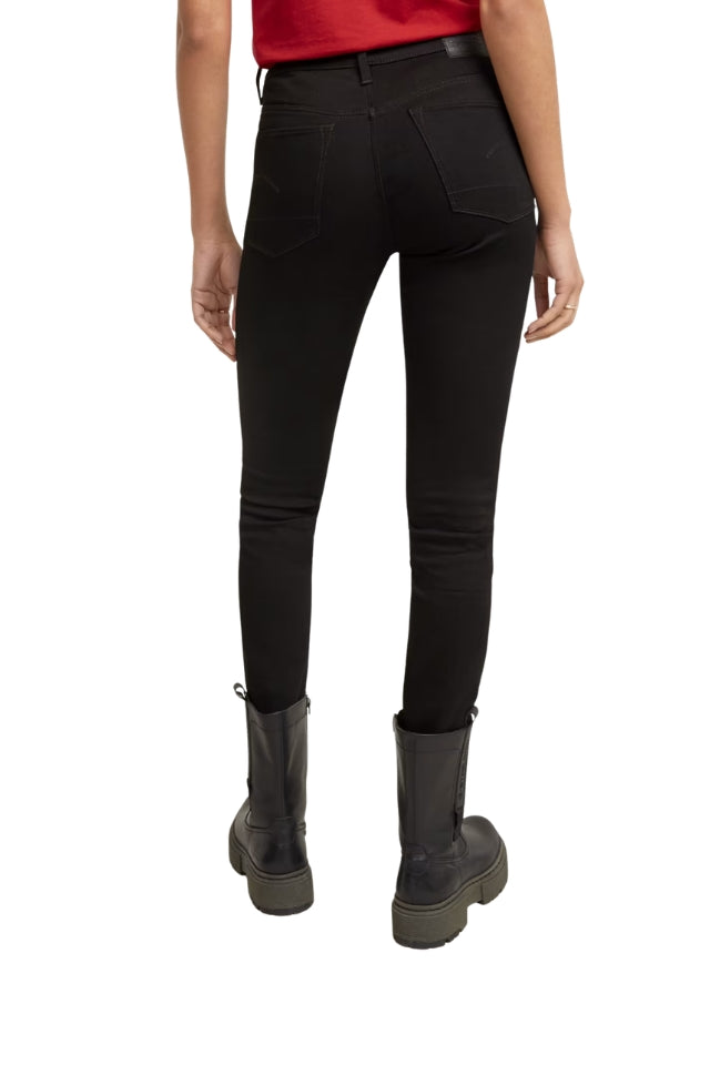 3301 Skinny Jeans - Pitch Black