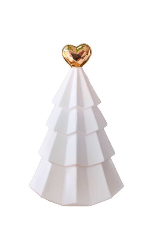 Christmas Tree - Gold Heart