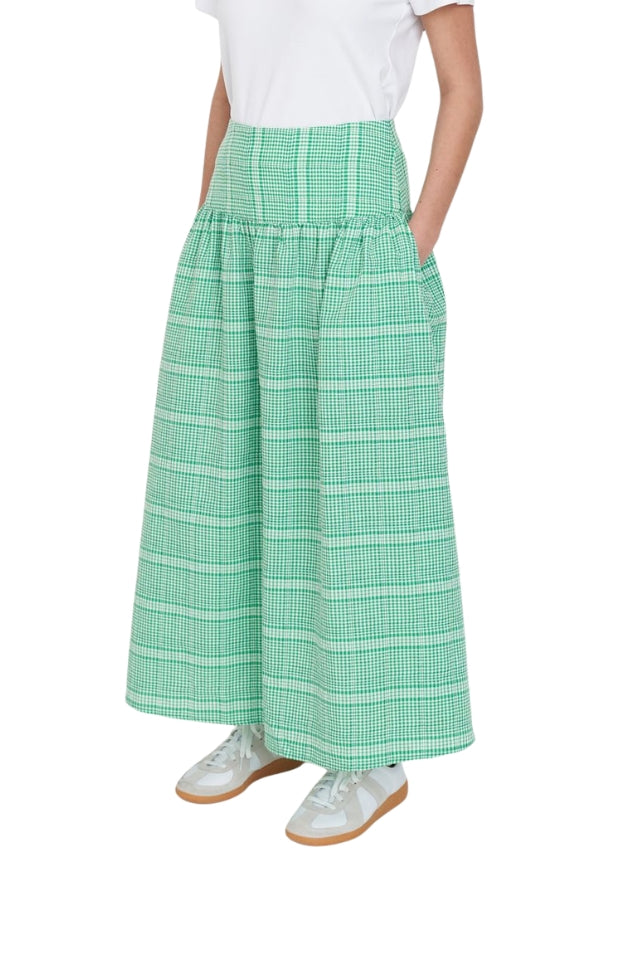 Ashton Skirt - Meadow Plaid