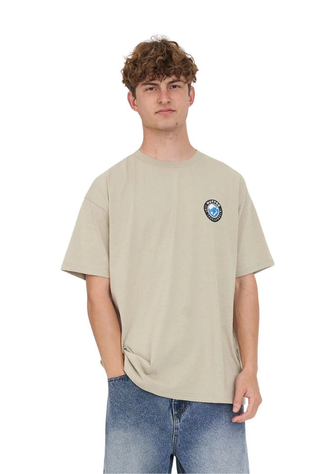 Block Tee 220/Intl. - Moonrock