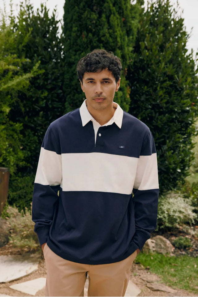 Classic Rugby 3 Ball - Navy Chalk