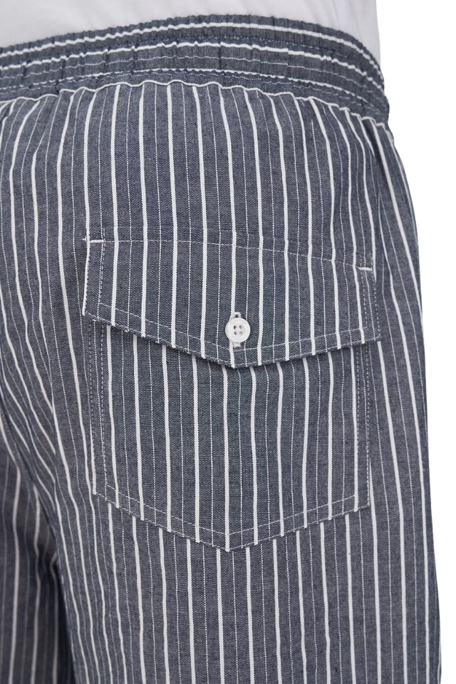 Classic Stripe Resort Short - Navy