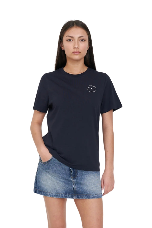 Classic Tee 170/Flowerbomb - Navy