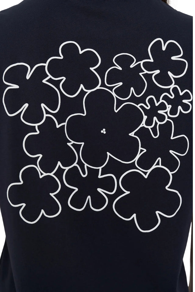 Classic Tee 170/Flowerbomb - Navy