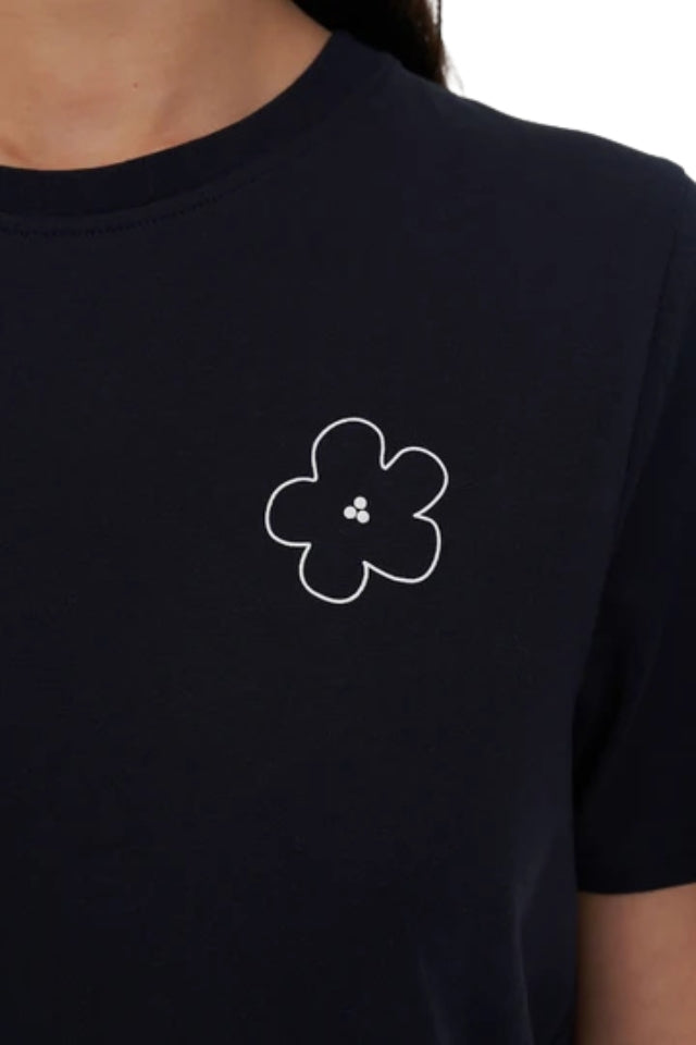 Classic Tee 170/Flowerbomb - Navy