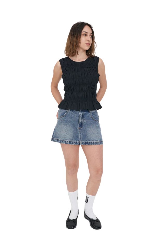 Lin-In Bridget Top - Black