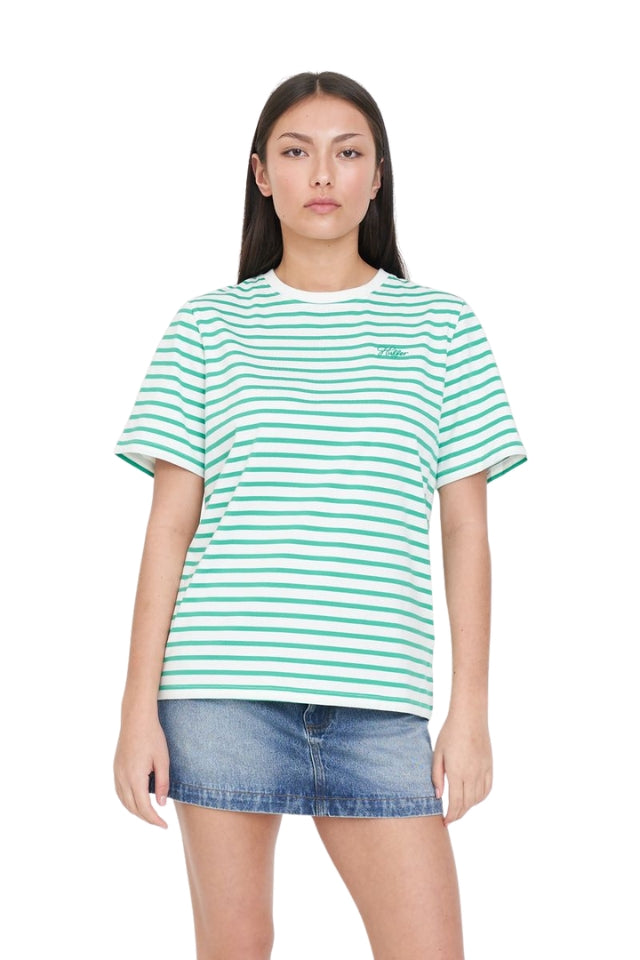 Oui Oui Classic Tee - Chalk/Meadow