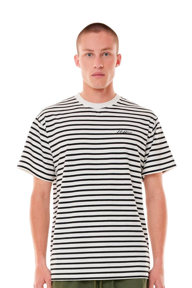 Mens Oui Oui Sup Tee - Black/Chalk