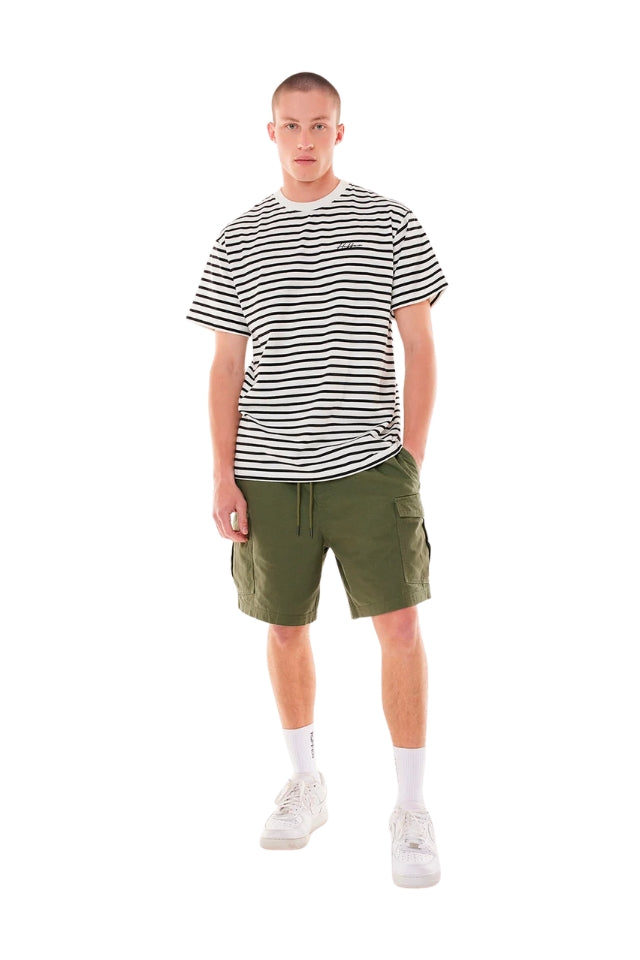 Mens Oui Oui Sup Tee - Black/Chalk
