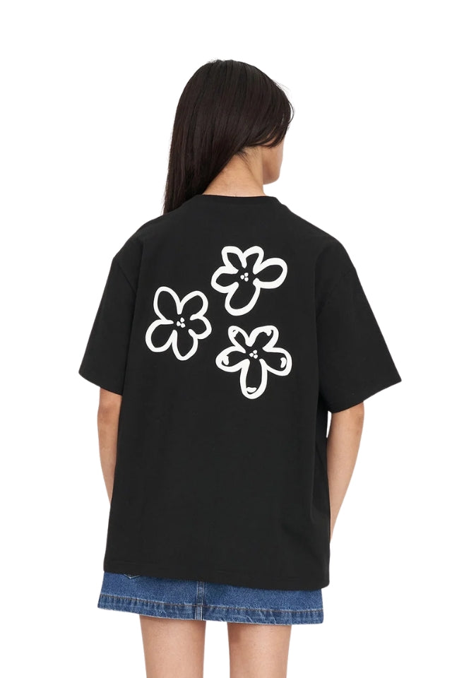 Relax Tee 220/Daisy - Black
