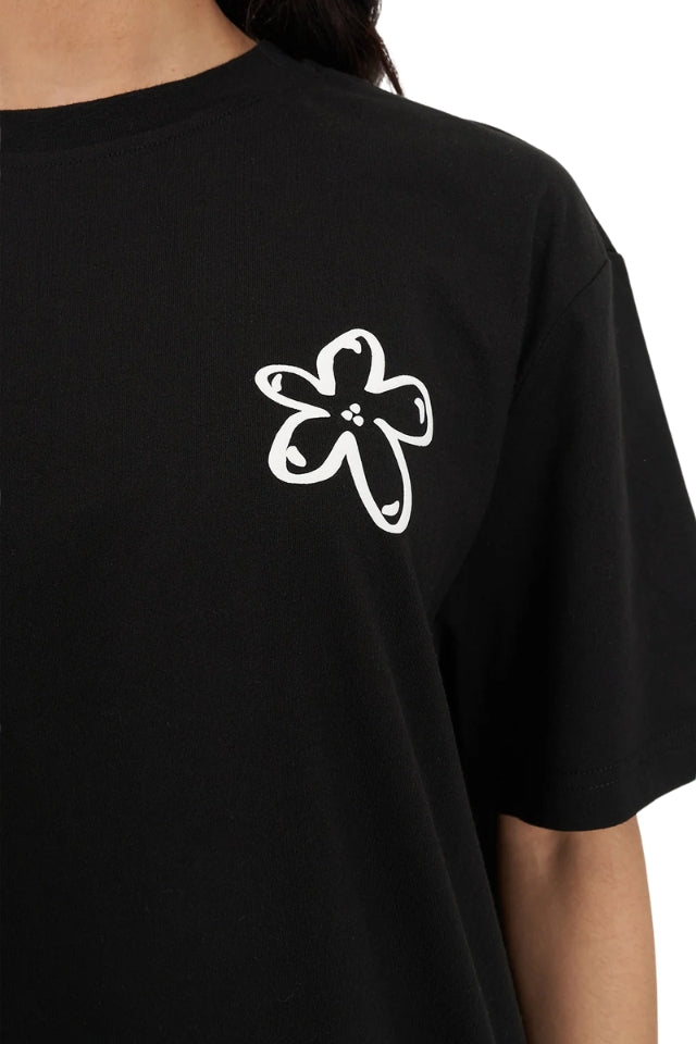 Relax Tee 220/Daisy - Black